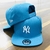 Bone NY Yankees Aba Reta Azul / Claro - comprar online