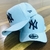 Bone NY Yankees Aba curva Azul Claro