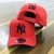 Bone NY Yankees Aba curva Vermelho/Preto - comprar online