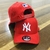 Bone NY Yankees Aba curva Vermelho/Branco na internet