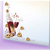 Artigos de Papelaria Para Purim - Design Colorido de Garrafa de Vinho