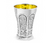 Taça Kiddush Shabat de Prata Esterlina com Placa - Design de Arco Ornamentado Martelado na internet