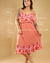 vestido frescor rosê - loja online