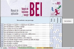 BATERIA DE EVALUACION INFANTIL BEI SOFTWARE ILIMITADO