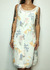 vestido branco floral m - comprar online