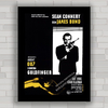 QUADRO DE CINEMA FILME 007 JAMES BOND 25