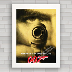 QUADRO DE CINEMA FILME 007 JAMES BOND 27 - comprar online
