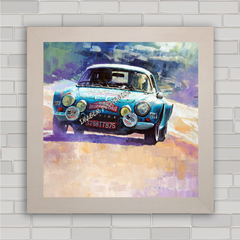 QUADRO 1972 ALPINE RENAULT RALLYE MONTE CARLO - comprar online