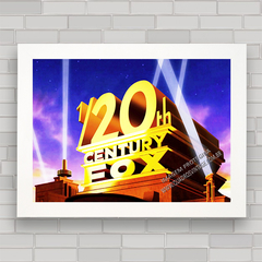 QUADRO DECORATIVO DE CINEMA 20Th CENTURY FOX - comprar online