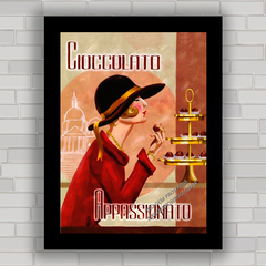 QUADRO DECORATIVO CAFÉ CIOCCOLATO - comprar online