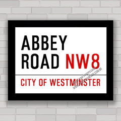 QUADRO DECORATIVO ABBEY ROAD WESTMINSTER