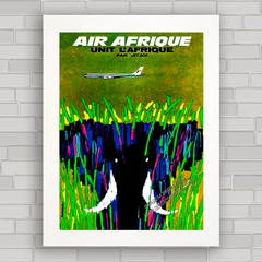 QUADRO DECORATIVO AIR AFRIQUE 1966 - comprar online