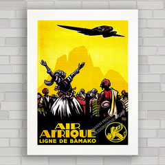 QUADRO DECORATIVO AIR AFRIQUE VINTAGE na internet