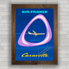 QUADRO DECORATIVO AIR FRANCE 1959 CARAVELLE na internet