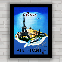QUADRO DECORATIVO AIR FRANCE PARIS 2