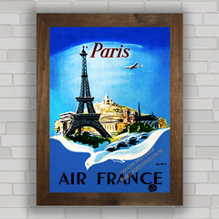 QUADRO DECORATIVO AIR FRANCE PARIS 2 na internet