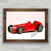 QUADRO DECORATIVO CARRO ALFA ROMEO 158