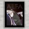 QUADRO DECORATIVO CARRO ALFA ROMEO 8C