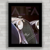 QUADRO DECORATIVO CARRO ALFA ROMEO