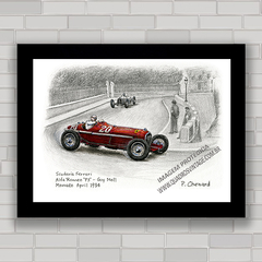 QUADRO DECORATIVO ALFA ROMEO P3 FERRARI