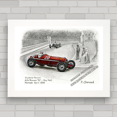 QUADRO DECORATIVO ALFA ROMEO P3 FERRARI - comprar online