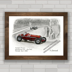 QUADRO DECORATIVO ALFA ROMEO P3 FERRARI na internet