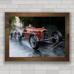 QUADRO DECORATIVO ALFA ROMEO P3 NUVOLARI na internet