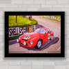 QUADRO DECORATIVO CARRO ALFA ROMEO TZ1 LE MANS 1964