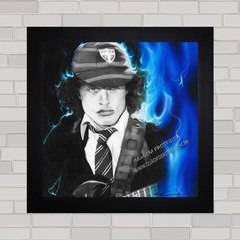 QUADRO DECORATIVO ANGUS YOUNG AC/DC
