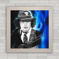 QUADRO DECORATIVO ANGUS YOUNG AC/DC - comprar online
