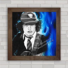 QUADRO DECORATIVO ANGUS YOUNG AC/DC na internet