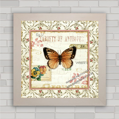 QUADRO DECORATIVO ANIMAIS 1 - BORBOLETA na internet