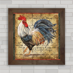 QUADRO DECORATIVO ANIMAIS 107 - GALO