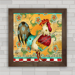 QUADRO DECORATIVO ANIMAIS 109 - GALO na internet