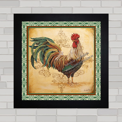 QUADRO DECORATIVO ANIMAIS 111 - GALO DE COZINHA - comprar online