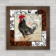 QUADRO DECORATIVO ANIMAIS 112 - GALO na internet