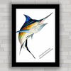 QUADRO VINTAGE ANIMAIS 22 - MARLIN