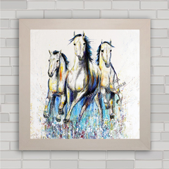 QUADRO DECORATIVO ANIMAIS 39 - CAVALOS - comprar online