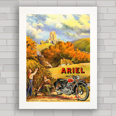 QUADRO DECORATIVO MOTO ARIEL 1940 na internet