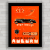 QUADRO DECORATIVO CARRO ANTIGO AUBURN 1935 I