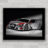 QUADRO DECORATIVO CARRO AUDI A5 DTM