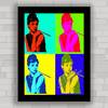 QUADRO DE CINEMA AUDREY HEPBURN POP ART 2