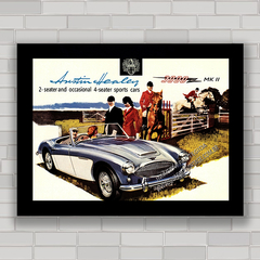 QUADRO CARRO ANTIGO AUSTIN HEALEY 3000 1959 - comprar online