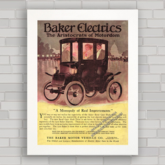 QUADRO DECORATIVO CARRO BAKER ELETRIC 1910 C na internet