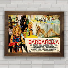 QUADRO DE CINEMA FILME BARBARELLA 1968 4 na internet