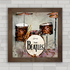 QUADRO DECORATIVO BEATLES 2 BATERIA