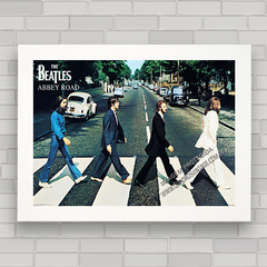 QUADRO DECORATIVO BEATLES ABBEY ROAD - comprar online