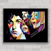 QUADRO DECORATIVO BEATLES ART 3