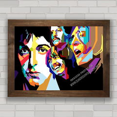 QUADRO DECORATIVO BEATLES ART 3 na internet