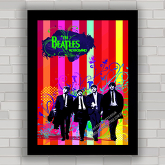 QUADRO DECORATIVO BEATLES COLORS 2